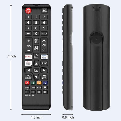 جهاز تحكم عن بعد عالمي لاستبدال تلفزيون سامسونج لنماذج تلفزيونات سامسونج الذكية LCD LED HDTV 3D 7 Series in Kuwait
