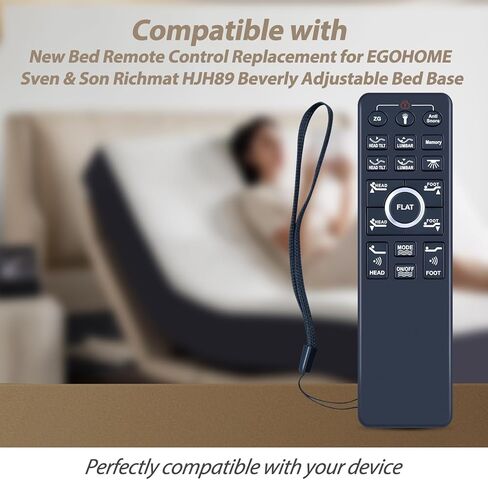 بديل سرير جديد للتحكم عن بعد مناسب لقاعدة سرير EGOHOME Sven & Son Richmat HJH89 Beverly القابلة للتعديل in Kuwait