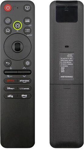 جهاز تحكم عن بعد صوتي سحري بديل MR25GA متوافق مع تلفزيون WebOS LG من 2019 إلى 2025، لـ OLED وQNED وUHD وLED وLCD و4K و8K Series TV عن بعد، لجهاز التحكم عن بعد AN-MR24GA/MR23GA وAN-MR22GA/22GN/MR21GA in Kuwait