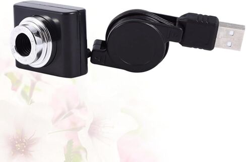 Homoyoyo USB Webcam for Laptop and Computer with 120° Wide-Angle Lens, Plug and Play No-Driver Camera for Online Teaching, Video Conferencing, and Live Streaming (Black) in Saudi Arabia