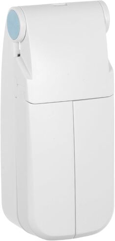 مروحة USB صغيرة محمولة برأس مزدوج قابلة للطي، جهاز تبريد صغير قابل لإعادة الشحن للسفر في الهواء الطلق، مروحة مكتب USB بيضاء in Kuwait