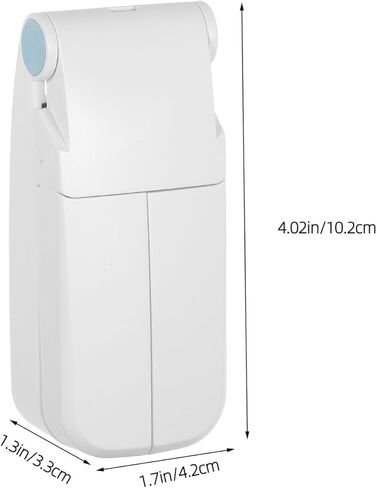 مروحة USB صغيرة محمولة برأس مزدوج قابلة للطي، جهاز تبريد صغير قابل لإعادة الشحن للسفر في الهواء الطلق، مروحة مكتب USB بيضاء in Kuwait