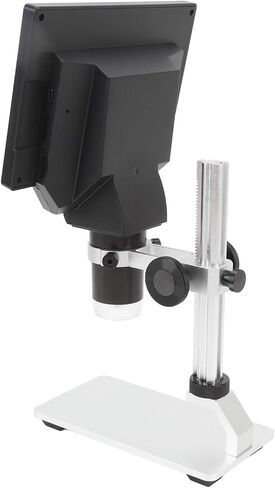 Dpofirs Digital Microscope 1080p 1000x 5.5 Inch LCD Advertisement Markers for Textile Industry Interaction and Aluminum Alloy /Black/1 Set in Saudi Arabia