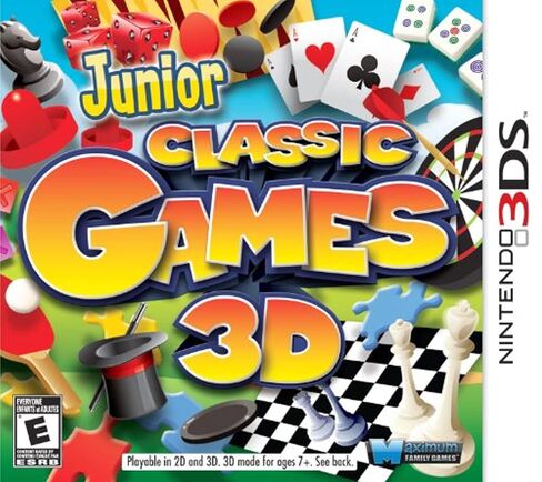لعبة Junior Classic Games 3D - نينتندو 3 دي إس (متجددة) in Kuwait