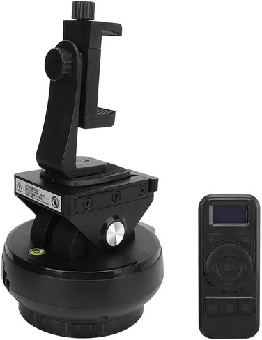 CHICIRIS Remote Control Pan Tilt Head with Wide Compatibility for Panoramic, 360° Rotation, 1Kg Load Bearing, for Mobile Phones SLR Mirrorless Cameras in Saudi Arabia