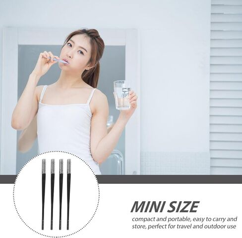 10pcs Mini Cleaning Brush Set Double-Head Metal Surface Brush Small Multi-Functional Scrubbers for Detail and Narrow Space Cleaning in Saudi Arabia