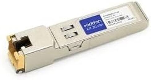 ADD-ON SFP-1000BASE-T-I-AO متوافق مع MSA وTAA 1044؛ جهاز الإرسال والاستقبال 100 و1000Base-TX SFP - النحاس 44؛ 100 م 44؛ آر جيه-45 in Saudi Arabia