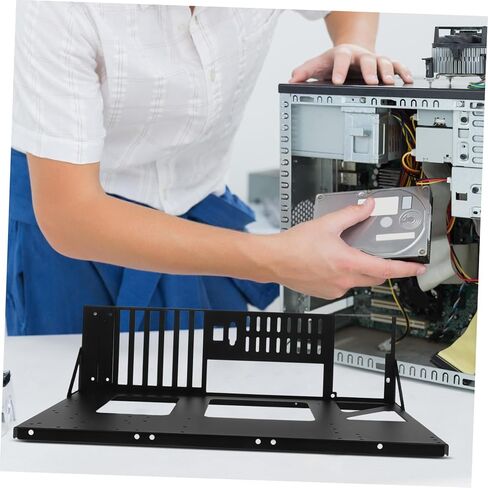 دعامة سميكة للوحة الأم، إطار متين لـ ATX ATX، تصميم مقاوم للاهتراء، تدفق هواء محسن لتبريد وحدة معالجة الرسومات، متوافق مع اللوحة الأم القياسية in Saudi Arabia