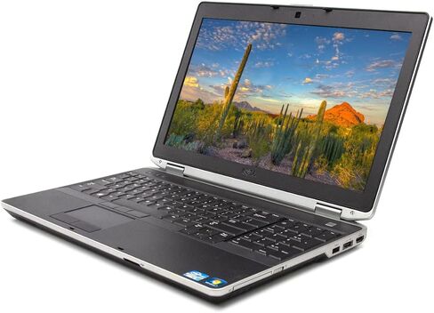 Dell Latitude E6530 15.6in Notebook Intel Core I7-3520M حتى 3.6G، DVD، 8G RAM، 240G SSD، USB 3.0، VGA، HDMI، Win 10 Pro 64 بت، دعم متعدد اللغات الإنجليزية / الإسبانية (متجدد) in Kuwait