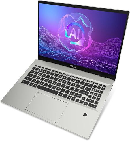 msi Prestige A16 AI+ (2025) كمبيوتر محمول للأعمال مقاس 16 بوصة UHD+ OLED: AMD Ryzen 9-365، Radeon Graphics، 32 جيجابايت LPDDR5x، 1 تيرابايت NVMe SSD، Type-C، WiFi 7، Win 11 Home: Urban Silver A3HMG-207US in Saudi Arabia