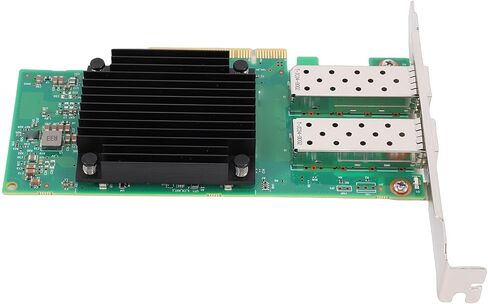 Yunseity 2 Port Ethernet Network Card PCIe 3.0 X8 Dual 25G SFP28 Ports with 5 EN Chip Low Power Server Adapter for Data Center Virtualization in Saudi Arabia