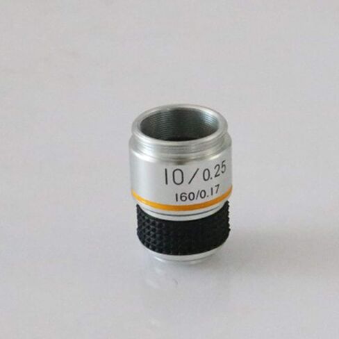 Lab Consumables 10X 40X Microscope Objective Lens Achromatic Objective Microscope Parts Lens Adapter 20.2mm in Saudi Arabia