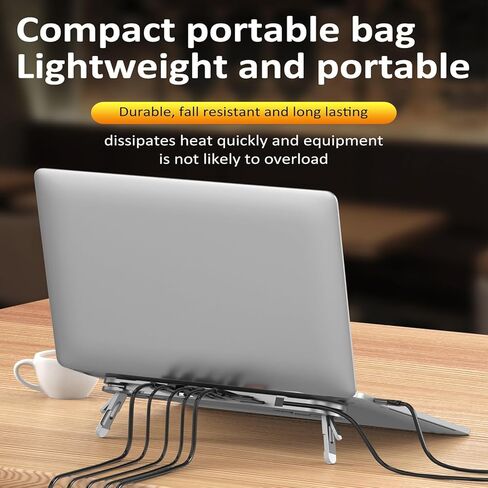 USB C Laptop Docking Station Stand, USB-C Hub 7 in 1 Multiport Adapter with 4K HDMI, Gigabit Ethernet, USB A 3.0, PD 100W Charge, Universal Docking Stations for MacBook Pro/Air/Dell/HP/Surface/Lenovo in Saudi Arabia