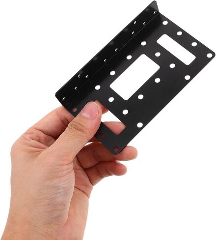 VILLCASE 4 قطع SSD تصاعد قوس معدني القرص الصلب قفص للكمبيوتر المكتبي حامل محرك الحالة الصلبة لتوسيع تخزين فعال متعدد الأقراص في المكتب والاستخدام المحمول in Kuwait