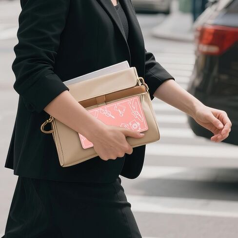 حامل الهاتف اللوحي بزاوية قابلة للتعديل، قوي عالمي لجميع الهواتف الذكية - قابل للطي ومحمول للمكتب، السفر، المنزل، المطبخ، السرير، جهاز المشي، الطائرة، وردي in Kuwait