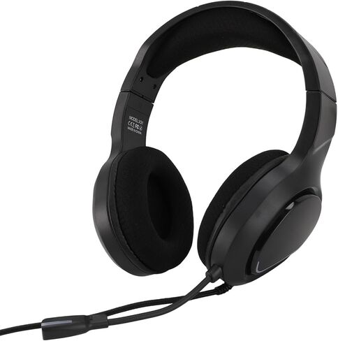 Eujgoov RGB Colorful Lights Adjustable Wired Computer Gaming Headset with Good Sound Experience for Ps5, Switch, Tablets in Saudi Arabia