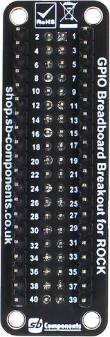 Breadboard Breakout for ROCK Single Board Computer Development Expansion Board Module Breakout Breadboard Adapter for Rock 5B, 5A, 4C+, 4SE, 3C, 3A, etc, Rock Breadboard Breakout in Saudi Arabia