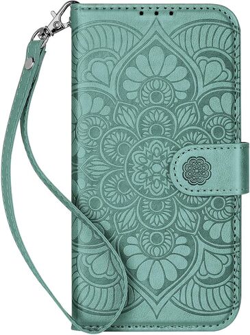 Wallet Case for Galaxy S25, [RFID Blocking] 3 Card Holder Stand with Credit Card Slot PU Leather Magnetic Protective Flip Cover for Galaxy S25 (Dark Purple) in Saudi Arabia