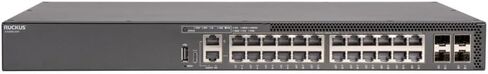 Ruckus ICX8200-24ZP 24 منفذ 25 جيجابت PoE + Switch، 4x25G SFP28 Uplinks، Enterprise Layer 3 قابل للتكديس، حزمة الرعاية السحابية المتوافقة مع TAA المؤهلة مسبقًا in Kuwait