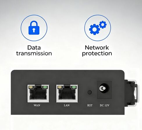 Industrial IoT 4G LTE Cellular Router, LTE CAT4 + WiFi Router, Dual SIM Card Slots, Cloud Management, RS232/RS485 Support, US Full Frequency Band Supported, Support T-Mobile, AT&T & Verizon in Kuwait