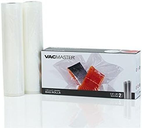 VacMaster Full Mesh 11.5" Inch by 20' Foot Vacuum Sealer Rolls- 2 Pack (11.5" x 20' Roll) in Kuwait