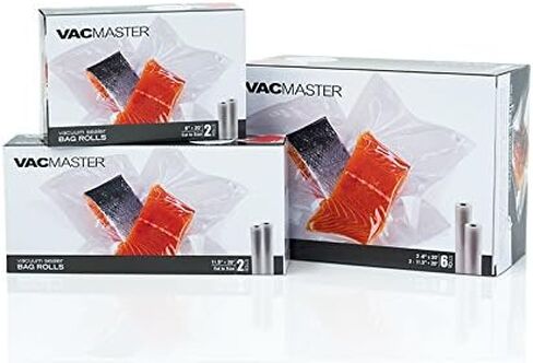 VacMaster Full Mesh 11.5" Inch by 20' Foot Vacuum Sealer Rolls- 2 Pack (11.5" x 20' Roll) in Kuwait