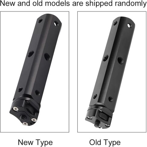 Handle Gimbal Grip for Lab Stabilizer, Handheld Aluminum Alloy Handlebar with 1/4 and 3/8 Screw Holes, Lightweight Accessory Mount for Camera Rig Setup in Saudi Arabia