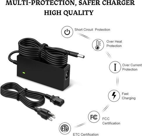 VOQIGTE 22V 4.54A AC DC Adapter Power Supply for Samsung SyncMaster S34E790 S34E790C Monitor LS34E790 LS34E790CNS/ZA CHG7 CHG70 C27HG70QQ C27HG70QQN LC27HG70QQNXZA A10024_EPN BN44-00794A Cord Charger in Saudi Arabia