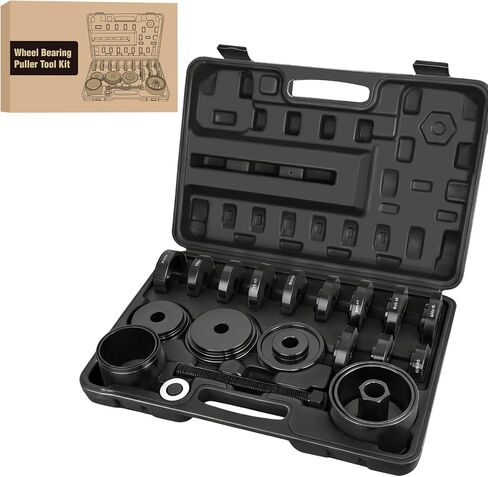 GOOACC 22pcs Disc Brake Caliper Compression Tool Set, Caliper Piston Rewind Compressor Tool with Brake Caliper Hangers & Gloves for Brake Pad Replacement Reset Brake Tools Caliper Press Tool Kit, Red in Saudi Arabia