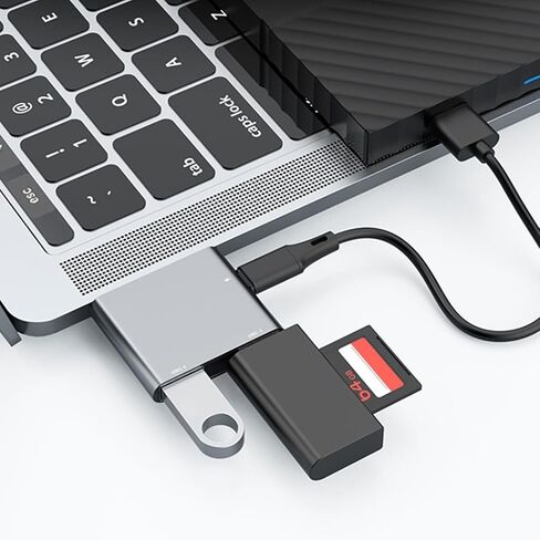 محطة إرساء الكمبيوتر المحمول USB C عالية السرعة، محول متعدد المنافذ، محاور توسيع للترفيه المكتبي in Kuwait