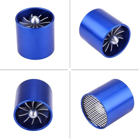 Universal Air Intake Turbonator, Air Intake Super Charger, 55mm Car for Most Vehicle with Intake Your Vehicle in Saudi Arabia