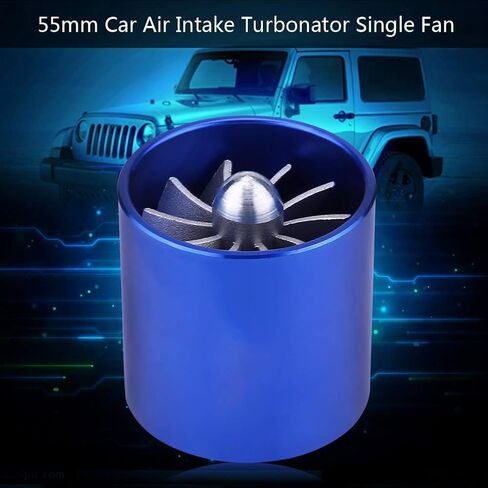 Universal Air Intake Turbonator, Air Intake Super Charger, 55mm Car for Most Vehicle with Intake Your Vehicle in Saudi Arabia