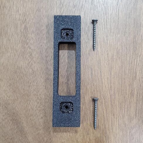 Vinyl Siding Mounting Bracket Compatible with eufy Video Doorbell C30 C31 2K (4" Standard Vinyl Siding Only) 3D Printed. UV Resistant in Saudi Arabia