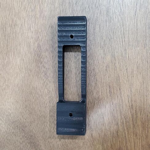 Vinyl Siding Mounting Bracket Compatible with eufy Video Doorbell C30 C31 2K (4" Standard Vinyl Siding Only) 3D Printed. UV Resistant in Saudi Arabia