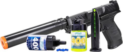 Walther PDP Compact 6mm BB Pistol Airsoft Gun Kit - Includes 800 BBS and Extra Mag in Saudi Arabia