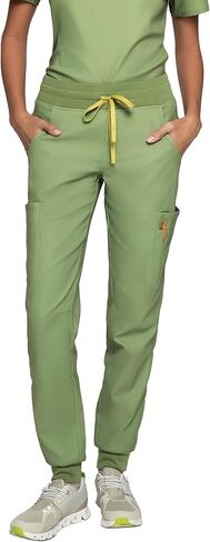 Acadia Cecily Cargo Jogger Scrub Pants for Women – Classic Fit, 8 Pockets, High Performance, Versatile Women Scrub Pants in Saudi Arabia