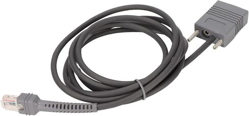Qiilu RS232 Serial Cable RJ45 Barcode Scanner POS Equipment for Symbol LS1203 LS4208 High Performance in Saudi Arabia