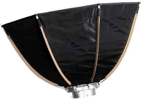 Diyeeni 15.7 بوصة 40D MINI Octagonal Softbox، سريع الطي سريع الإعداد مع شبكة قرص العسل المتوافقة مع مصابيح ملء سلسلة X200 / CX100 / X60 in Kuwait
