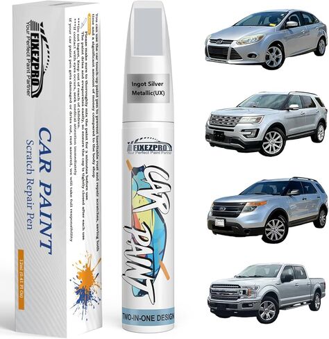 Ruby Red Metallic (RR) لمس الطلاء لفورد ، و Car Paint Scratch Remover Color Color Accution ، Fix and Easy Fix Fix and Scuff in Kuwait