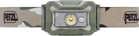 PETZL ARIA 1, Compact, Durable, Waterproof Headlamp, 350 Lumens, Yellow/Black in Kuwait