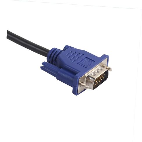 محول فيديو عالي الدقة من Gadpiparty Vga ذكر إلى ذكر بقلب من الفريت لجهاز عرض وشاشة الكمبيوتر HDTV يدعم الدقة in Kuwait