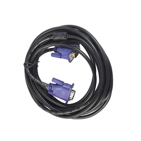 Uonlytech Meters Vga Cable ذكر إلى ذكر كابل شاشة Ferrite Core يدعم دقة أجهزة الكمبيوتر HDTV in Kuwait