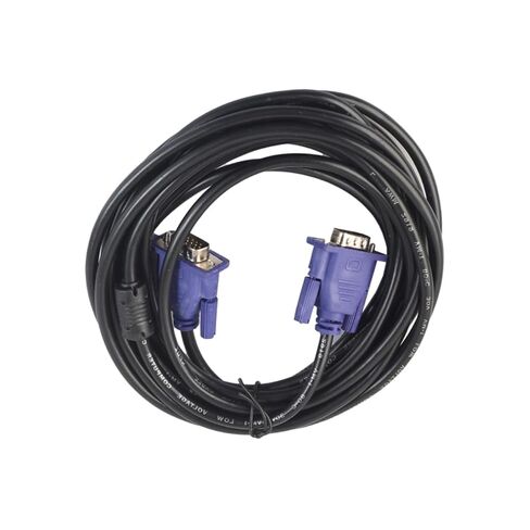 Uonlytech Meters Vga Cable ذكر إلى ذكر كابل شاشة Ferrite Core يدعم دقة أجهزة الكمبيوتر HDTV in Kuwait