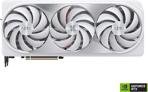 بطاقة رسومات Gigabyte GV-N4080AERO OC-16GD GeForce RTX 4080 سعة 16 جيجابايت AERO OC، 3X مراوح WINDFORCE، 16 جيجابايت 256 بت GDDR6X، بطاقة فيديو in Saudi Arabia
