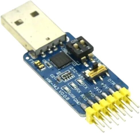 CP2102 USpB-UART 6-1 متعدد الوظائف USpB-/RS485/232،-RS232/485، 232 إلى 485 محول تسلسلي للاستبدال لـ OEM جديد 2026 عالي لمكونات إلكترونية موثوقة ودقة وأداء مستقر in Kuwait