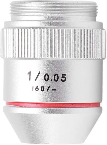 Achromatic Microscope Objective RMS Threaded 1X 195 Achromatic Objective Lens for Biological Microscope Our Objective Lens is Made of Highquality Copper Optical Achromatic in Saudi Arabia