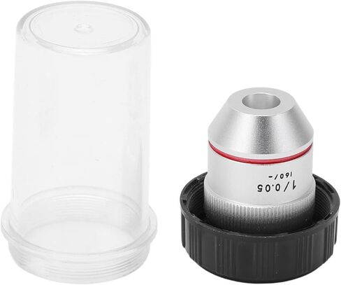 Achromatic Microscope Objective RMS Threaded 1X 195 Achromatic Objective Lens for Biological Microscope Our Objective Lens is Made of Highquality Copper Optical Achromatic in Saudi Arabia