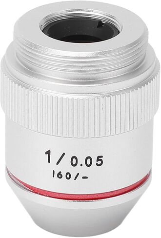 Achromatic Microscope Objective RMS Threaded 1X 195 Achromatic Objective Lens for Biological Microscope Our Objective Lens is Made of Highquality Copper Optical Achromatic in Saudi Arabia
