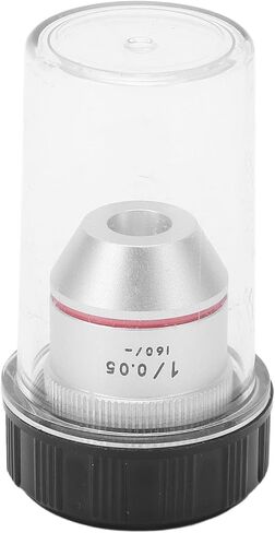 Achromatic Microscope Objective RMS Threaded 1X 195 Achromatic Objective Lens for Biological Microscope Our Objective Lens is Made of Highquality Copper Optical Achromatic in Saudi Arabia