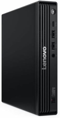 كمبيوتر مكتبي Lenovo ThinkCentre M70q Gen 6 13A40029US - Intel Core Ultra 5 225T - 16 جيجابايت - 512 جيجابايت SSD - صغير - أسود - شريحة Intel Q870 - Windows 11 Pro - Intel DDR5 SDRAM - لوحة مفاتيح باللغة الإنجليزية - IEEE in Saudi Arabia